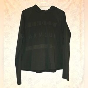Under Armour Women's Hoodie Top ~ Large/ Black NWT